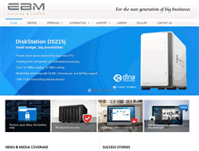 Tablet Screenshot of ebm.in