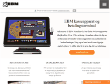 Tablet Screenshot of ebm.dk